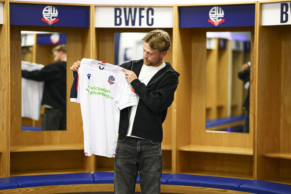 David Watson dressing room