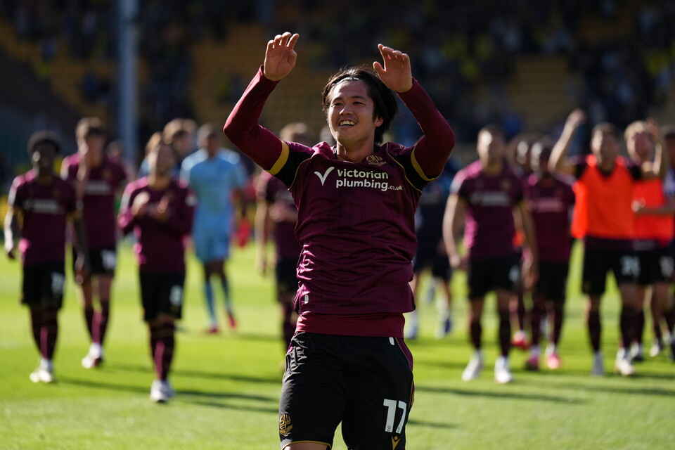 Ito celebration end Norwich