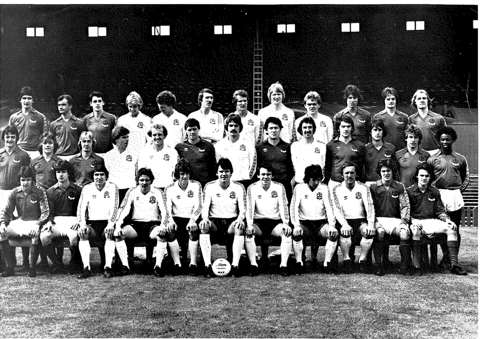 BWFC Squad Photo 1976/1977