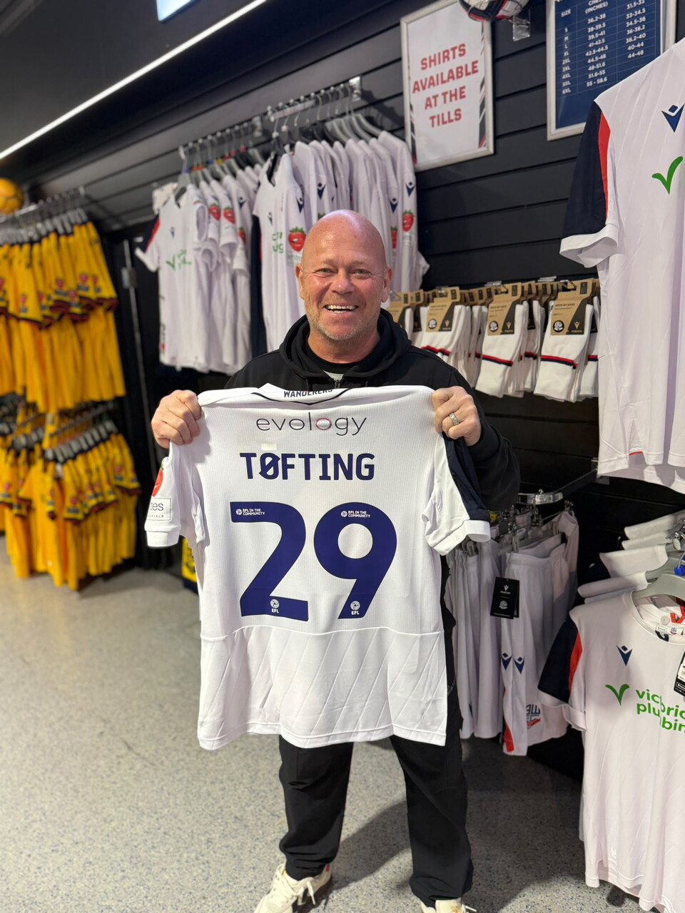 Stig Tofting - BWFC Shirt