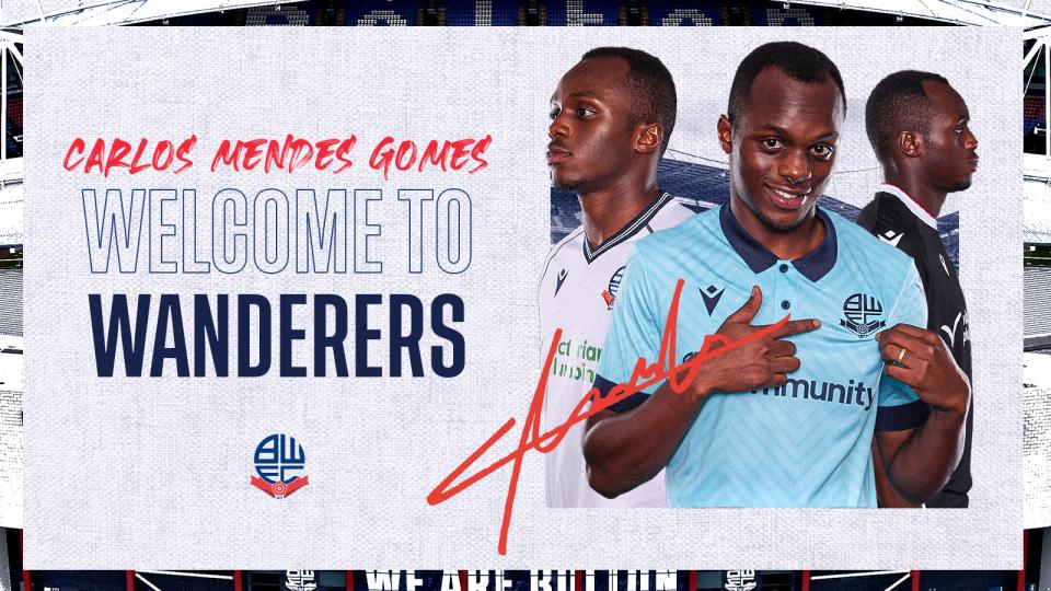 Carlos Mendes Gomes signing