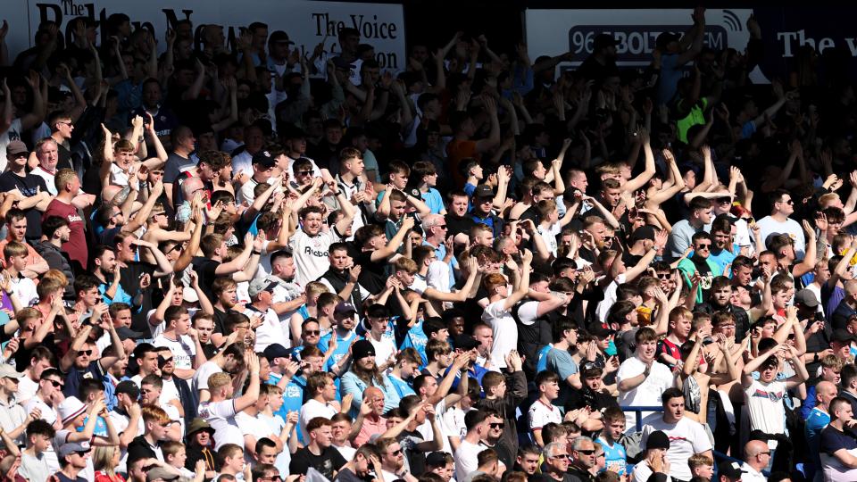 Bolton fans at home