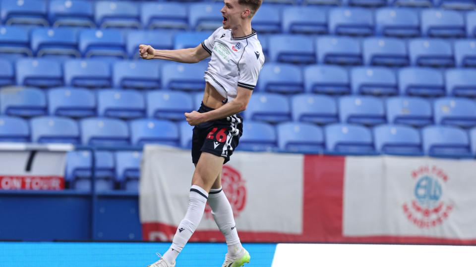 Zac Ashworth celebration