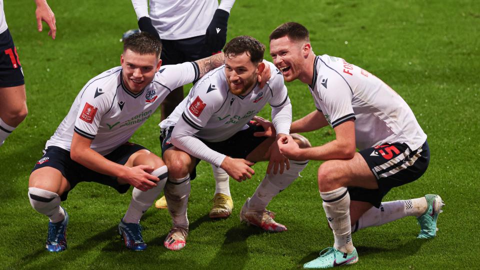 Will Forrester celebration