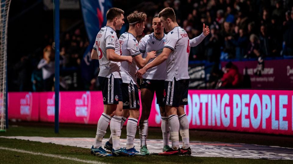 Team celebration Burton Jake Horrocks