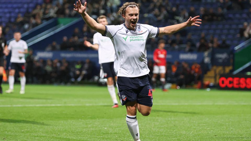 Luke Matheson celebration