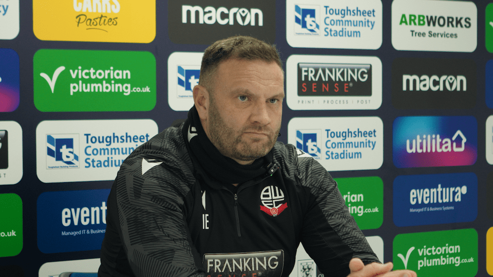 Ian Evatt presser