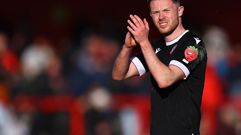 Forrester applause Stevenage