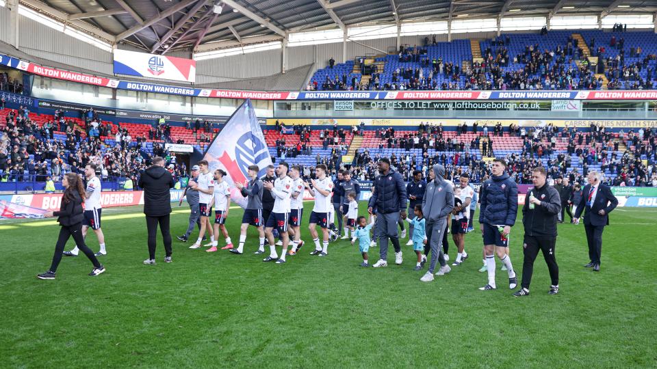 Team walkround Port Vale