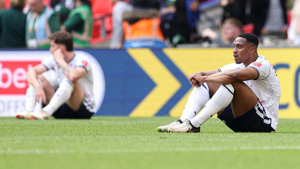 Adeboyejo dejection Wembley