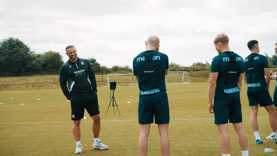 Manager smile pre-season one