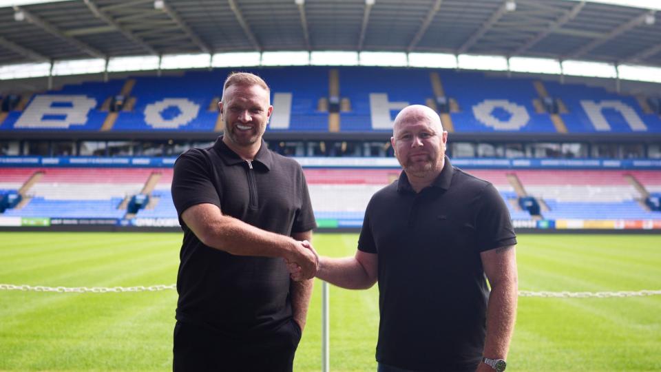 Ian Evatt welcomes Stephen Crainey