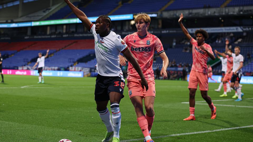 Nelson Khumbeni Stoke friendly