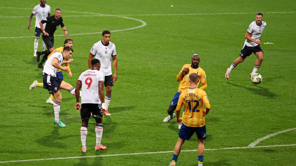 George Thomason goal Mansfield