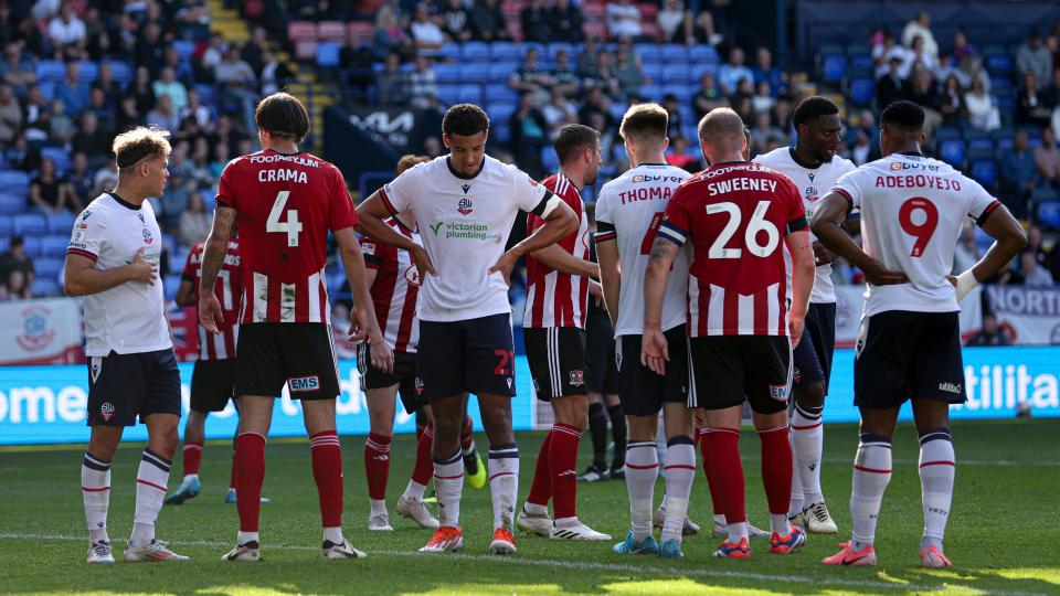 Chris Forino dejected Exeter