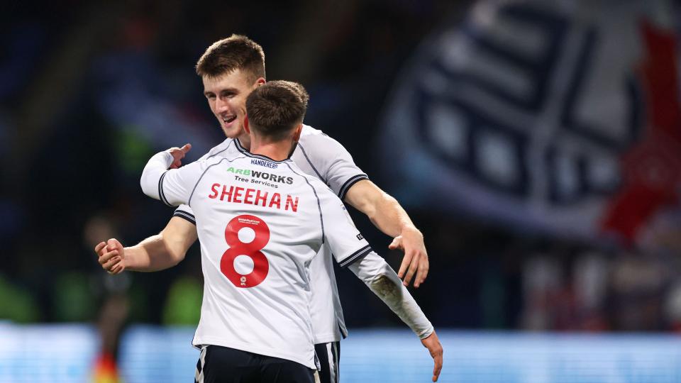 Josh Sheehan George Thomason goal celebration