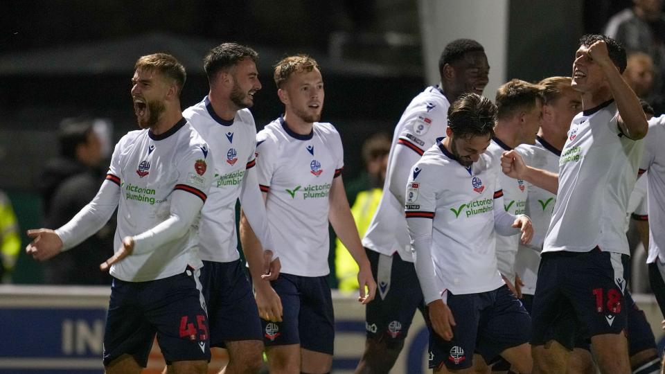 Team celebration Northampton