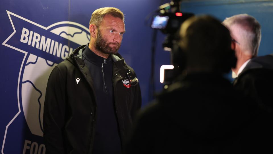 Ian Evatt press Birmingham