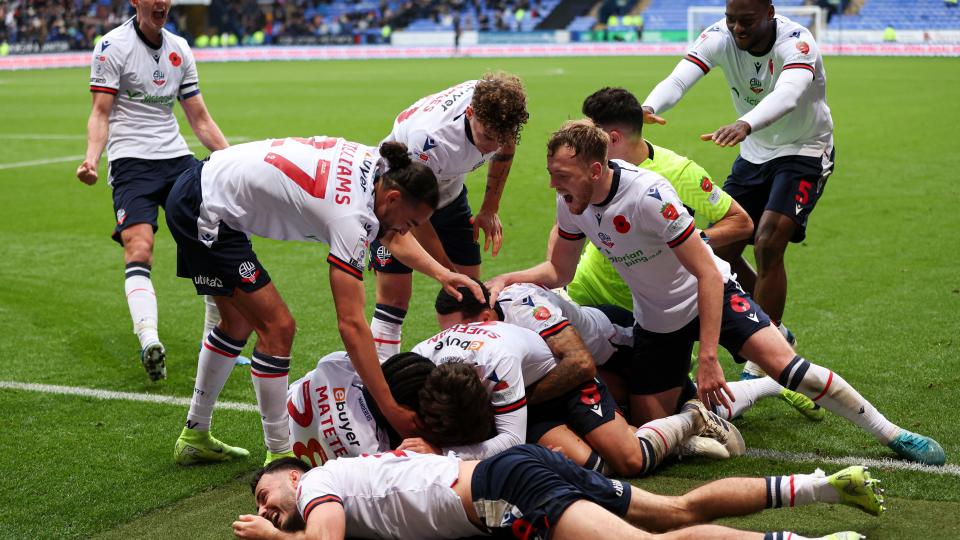 Team celebration Peterborough