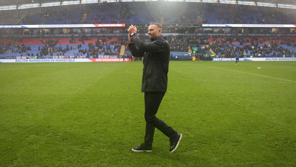 Evatt applause Blackpool