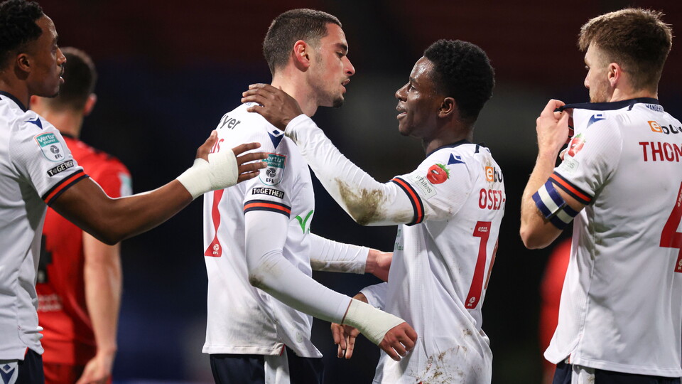 Lolos celebration Huddersfield