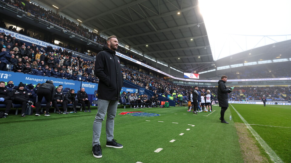 Evatt touchline Barnsley