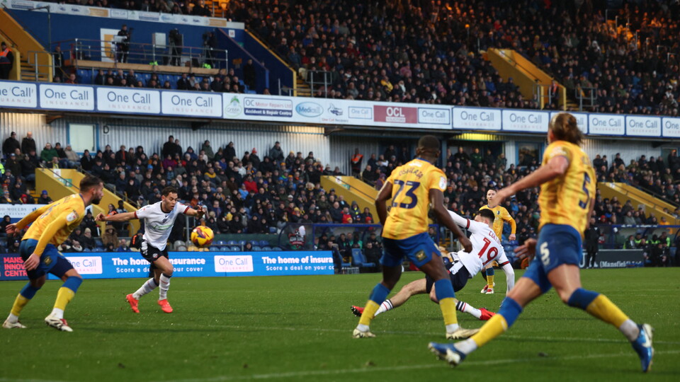 Collins goal Mansfield