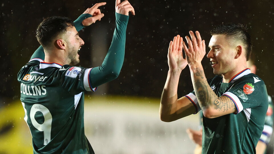 Collins Morley celebration Exeter