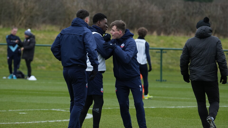 Players fun pre-Shrewsbury