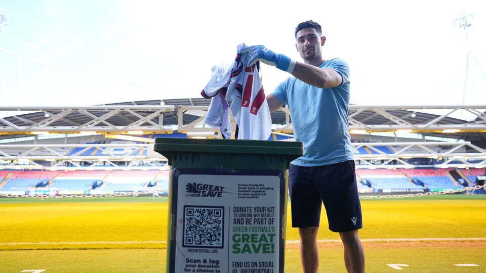 Luke Southwood kit donation