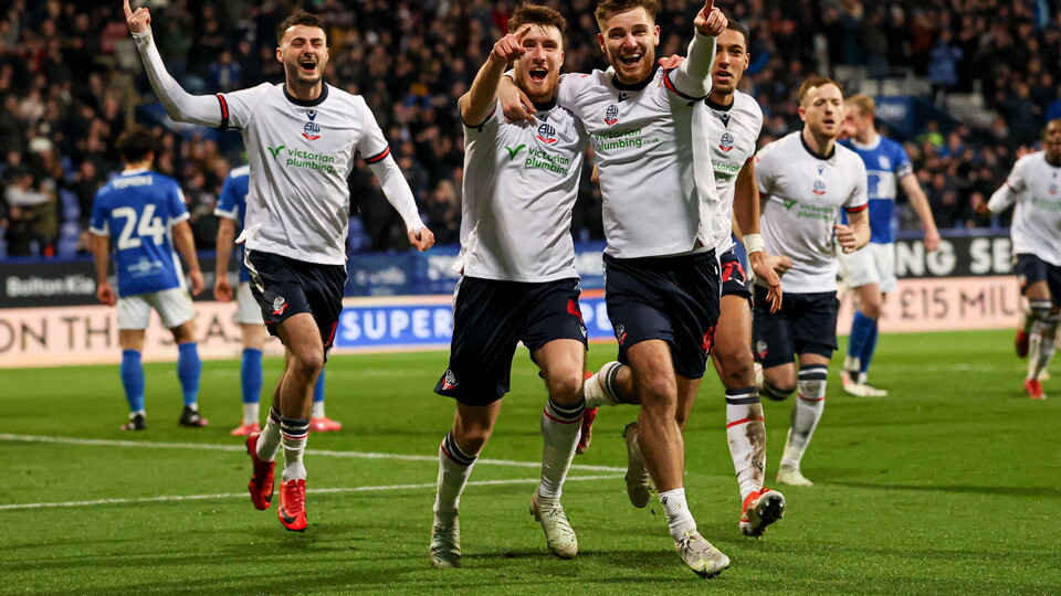 Thomason goal celebration Birmingham