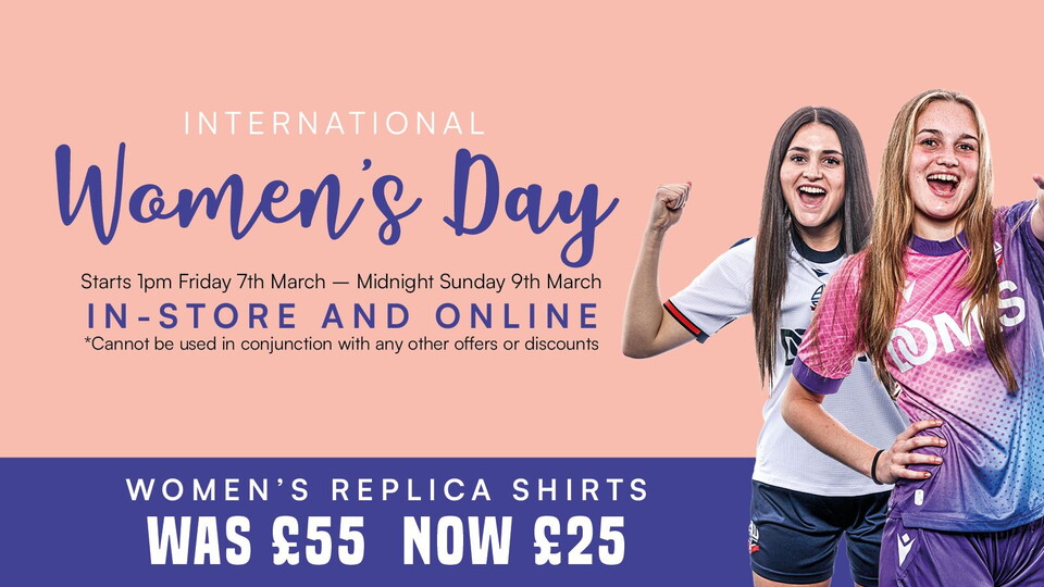 International Women's Day Retail Offer