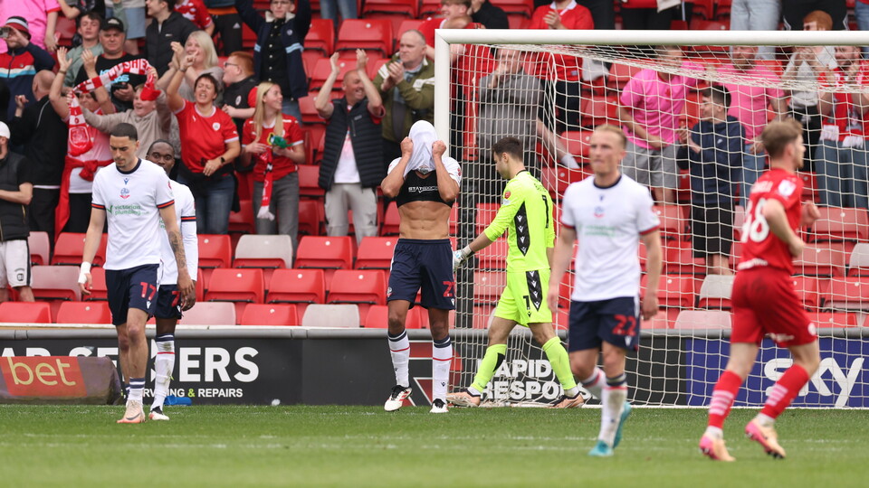 Chris Forino reaction Barnsley