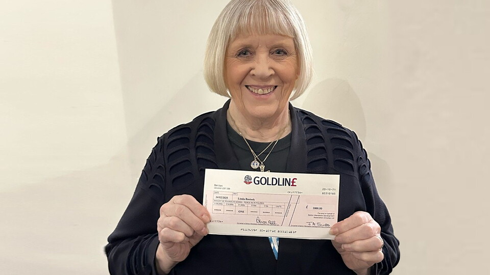 Goldline Lotteries Donation
