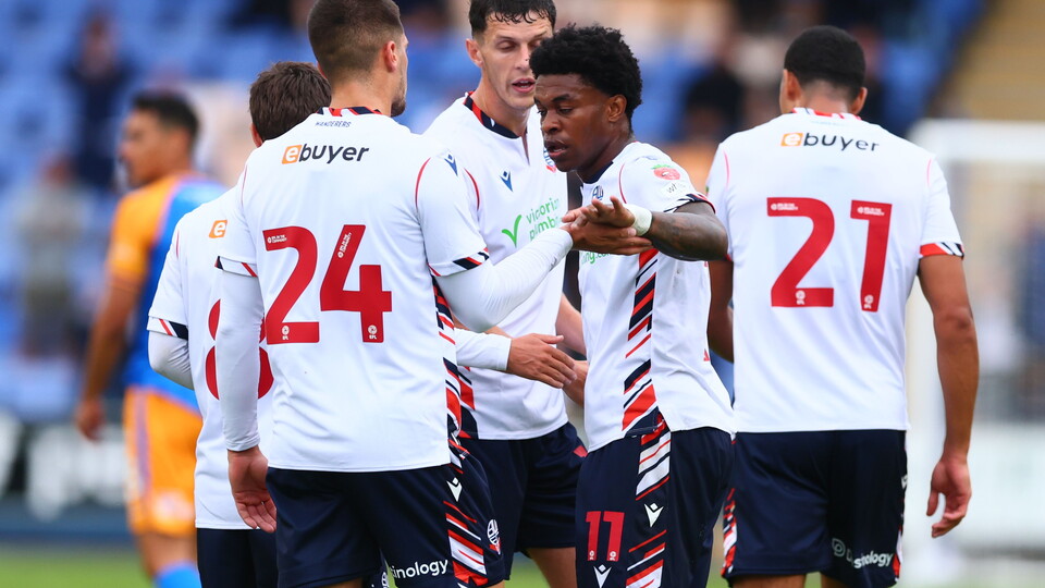 Thierry Gale celebration Shrewsbury