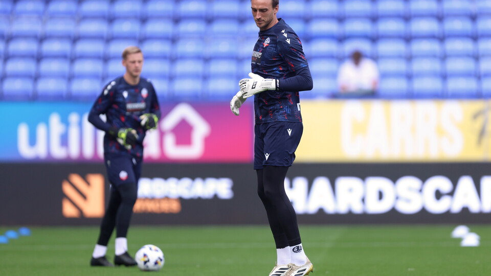 Tyler Miller warm-up Wednesday