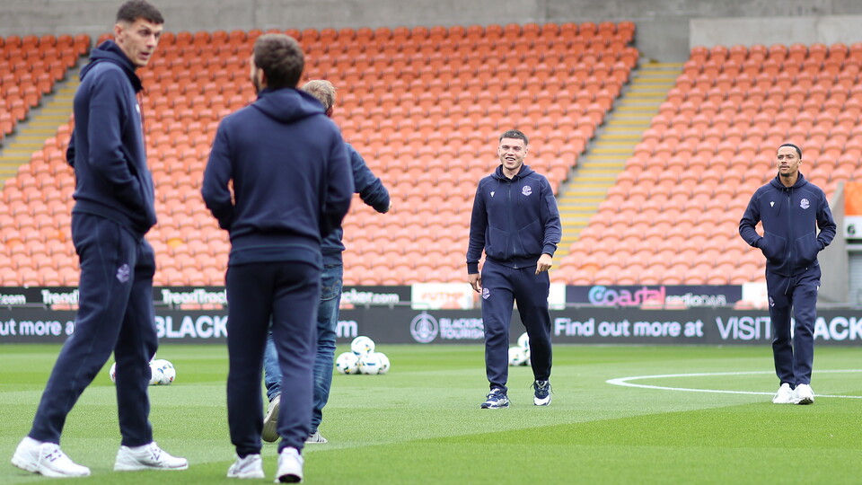 Wanderers at Blackpool