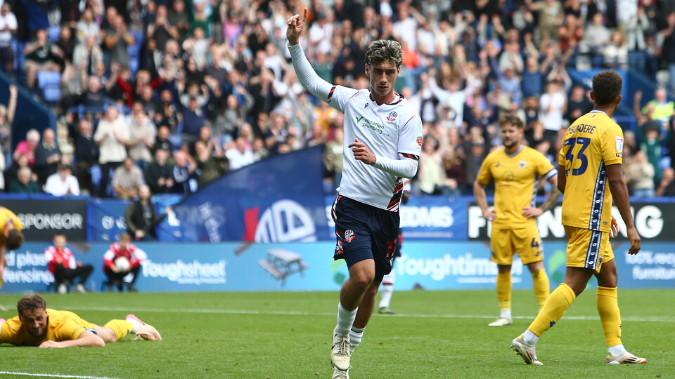 Randall celebration Wimbledon