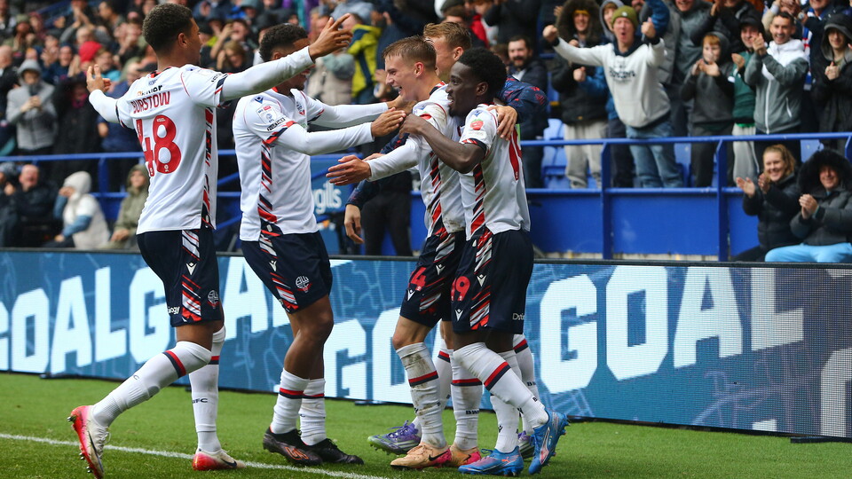 Forss team celebration Wigan