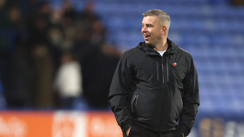 Steven Schumacher smile Port Vale