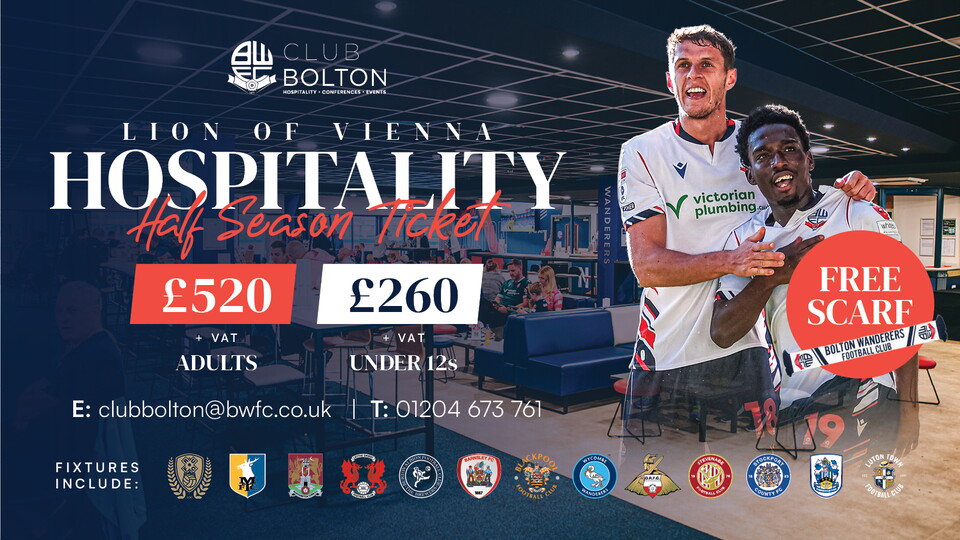 Hospitality Half Season Ticket