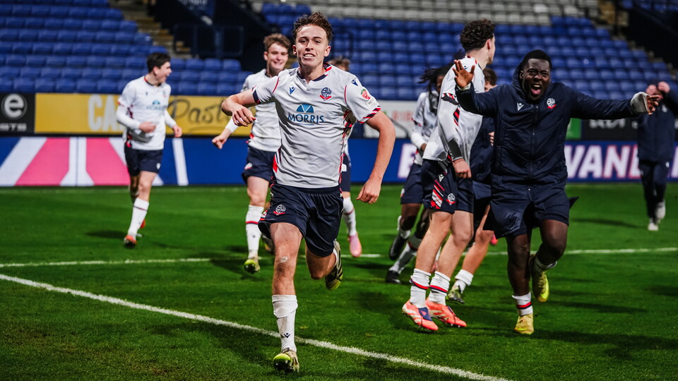 Jack Mawditt celebration Youth Cup