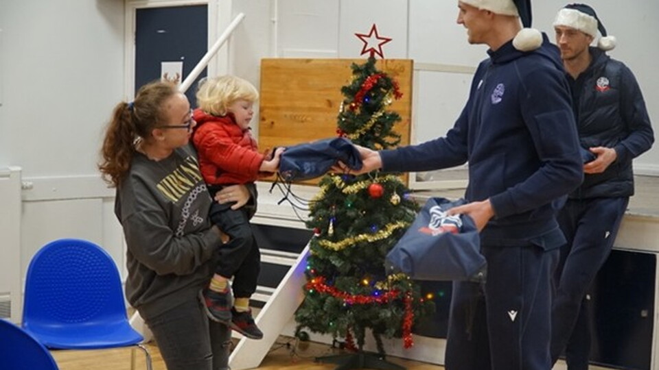 Sam Dalby Christmas present