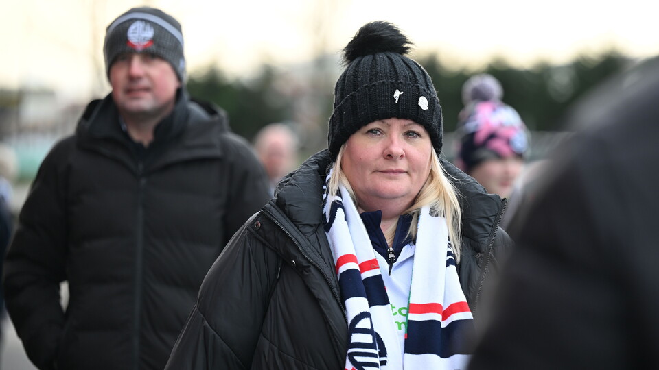 Wanderers Fans at Doncaster