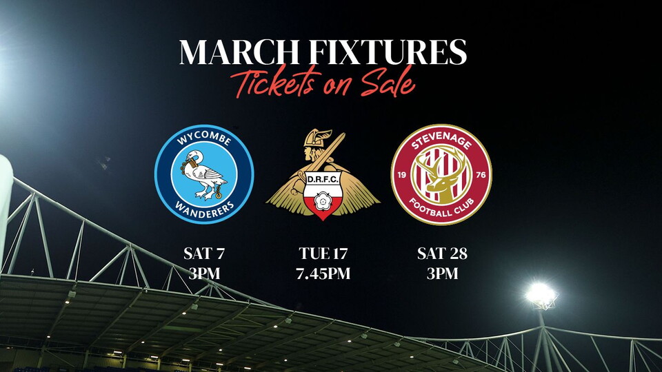 March Fixtures