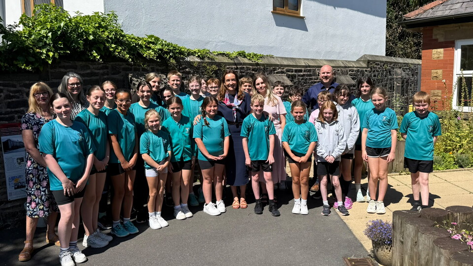 Sharon at Belmont Community Primary School