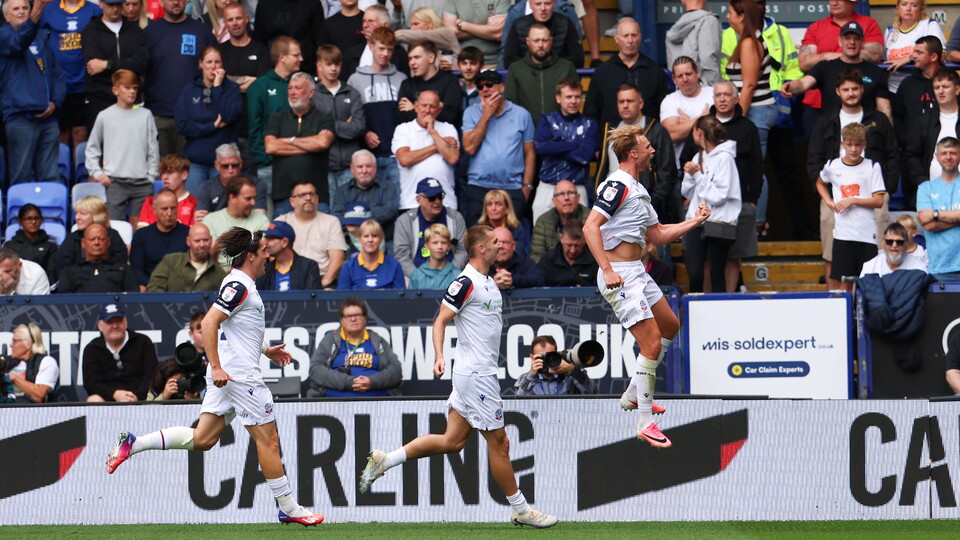 Dalby jump celebration Preston