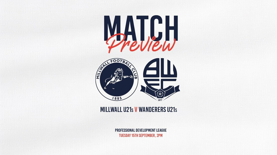 Millwall U21 preview graphic