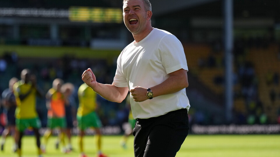 Schumacher celebration Norwich
