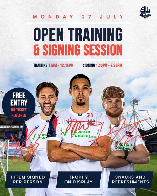 Open Training Session